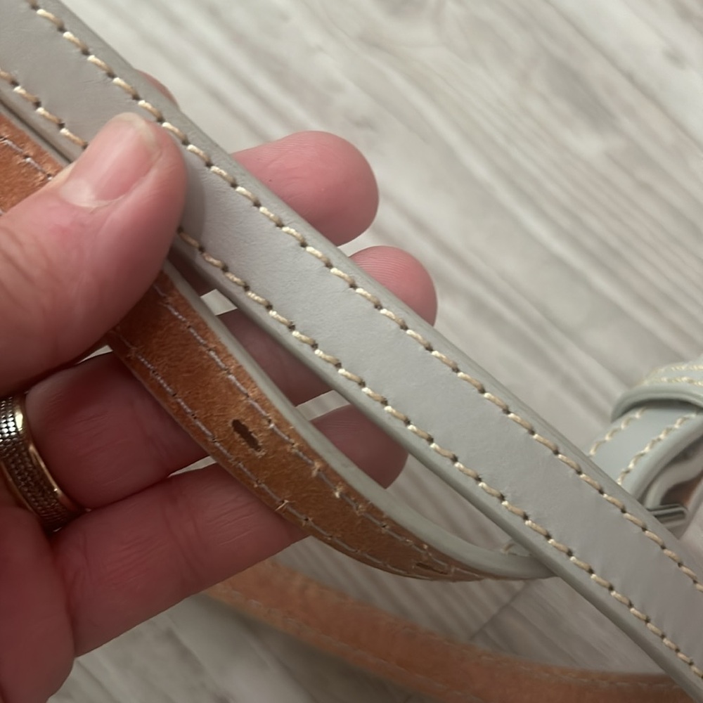 Fossil Felicity Satchel Medium Handba Leather Pur… - image 7